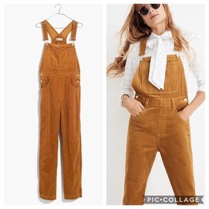 Madewell Corduroy Overalls